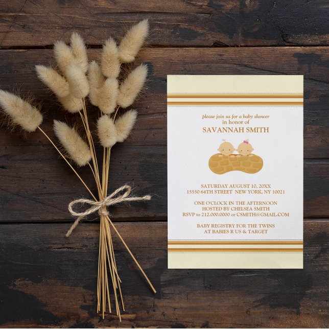 Baby Shower Invitations for Twins (Creator Uploaded)