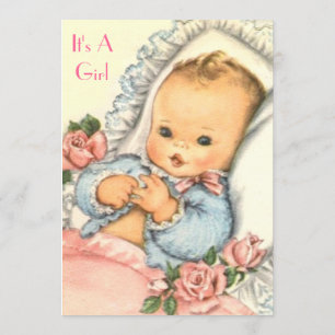 BABY SHOWER Invitations girl