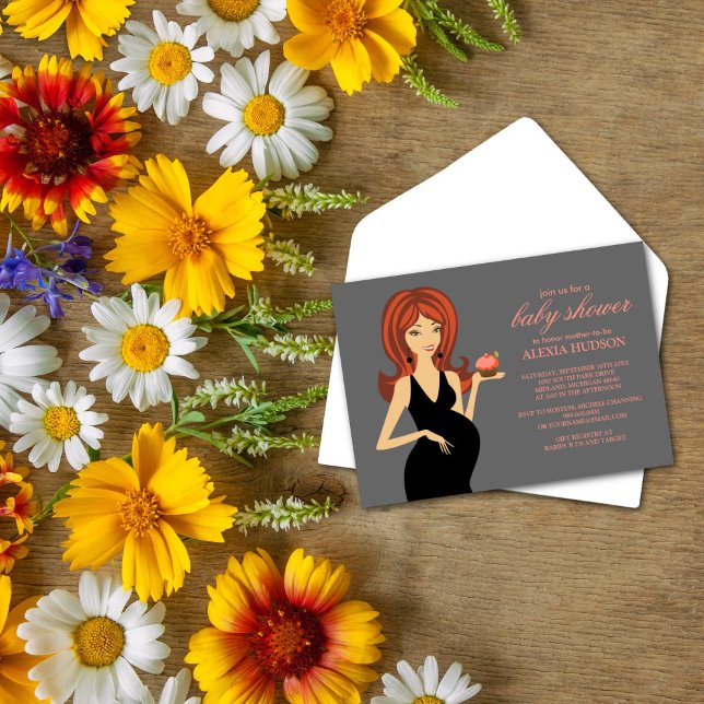 Baby Shower Invitations {Gray} (Creator Uploaded)