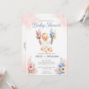 Baby Shower Invite for IVF Science Journey