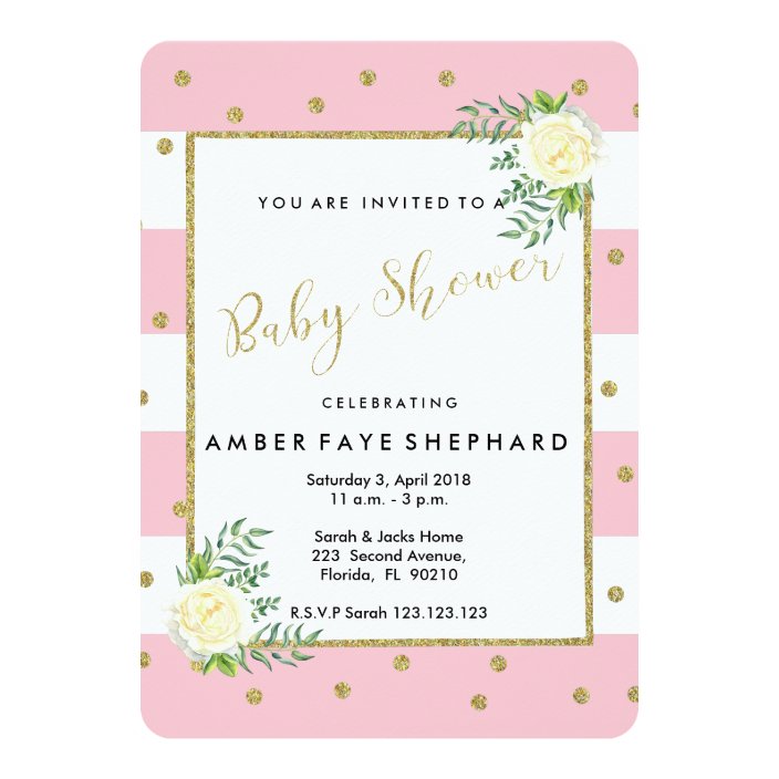 baby, welcome party invitation | Zazzle 
