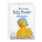 BABY SHOWER INVITE - RUBBER DUCKY
