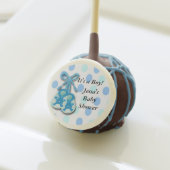 Baby Shower It's a Boy Booties Cake Pop (Front Insitu)