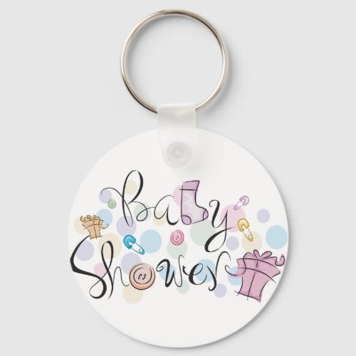 Baby Shower Keychain