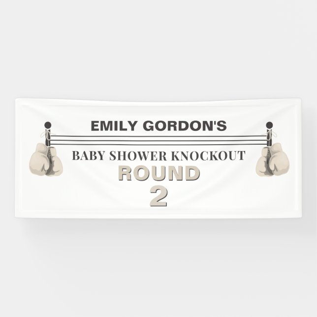 Baby Shower Knockout Banner (Horizontal)
