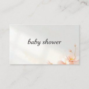 Baby Shower – Little Miracle Celebration Enclosure Card