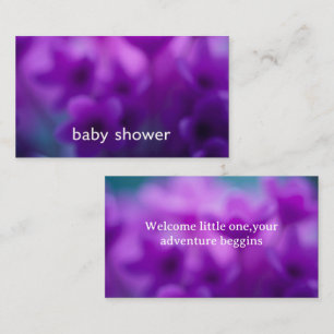 Baby Shower – Little Miracle Celebration Enclosure Card
