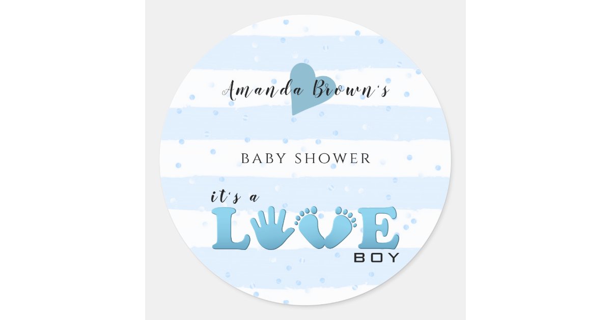 It's a Baby Boy!  Baby shower stickers, Baby stickers, Baby boy shower