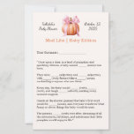 Baby Shower Mad Libs | Fun Party Activity