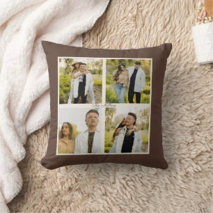 Baby Shower Memory Blanket Baby Announcement Gift Throw Pillow