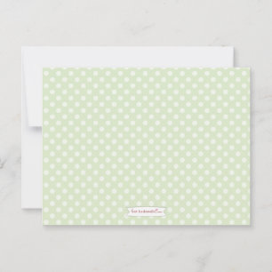 Baby Shower Mom Advice Card Green Sleepy Owl