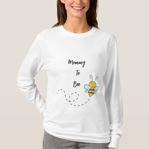 Baby Shower  Mommy to Bee T_Shirt