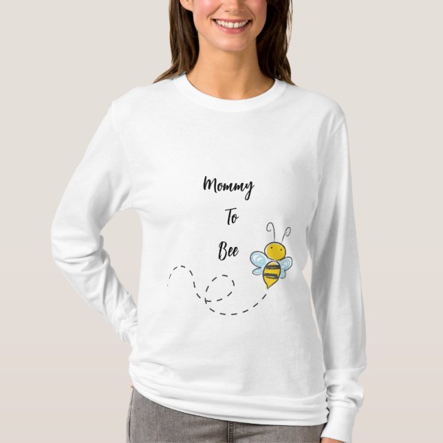 Baby Shower | Mommy to Bee T-Shirt (Front)