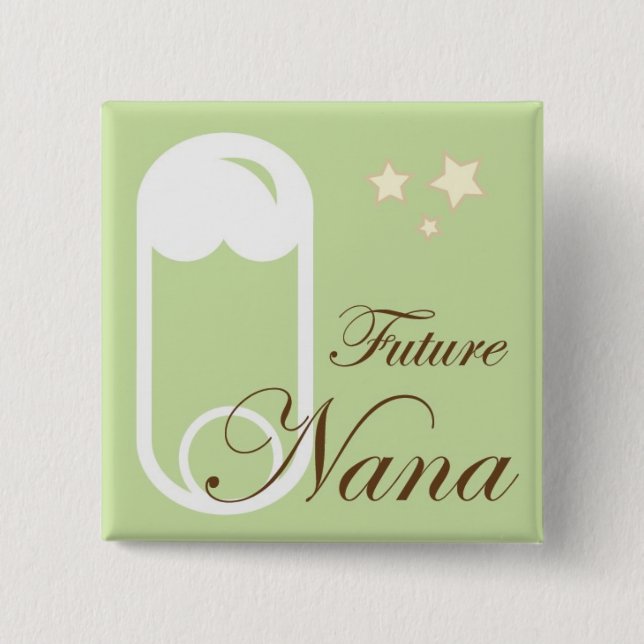 Baby Shower Nana Pin (Front)