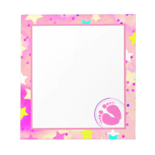 Baby Shower Note Pad