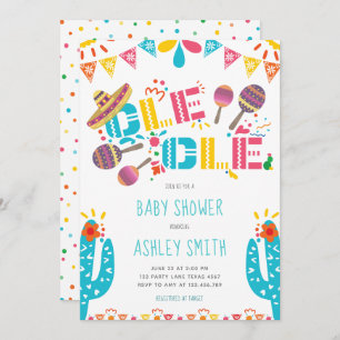 Baby Shower Ole Ole Fiesta Invitation