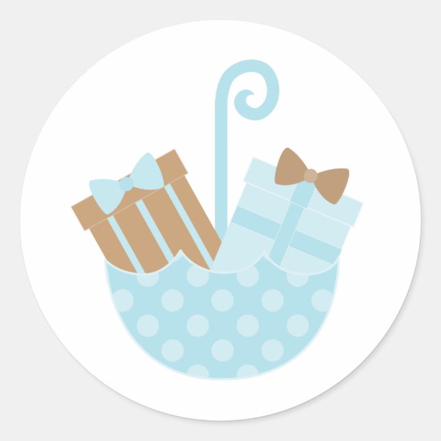 Baby Shower or Bridal Shower Stickers (Front)