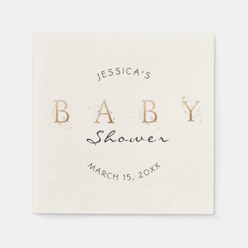 Baby Shower Paper Plates Napkins