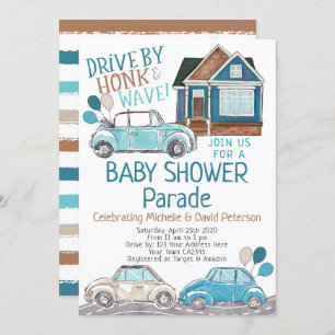 Baby Shower Parade Invitation
