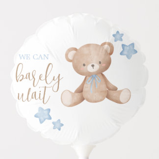 Baby Shower Party Balloon - Bear Baby Shower