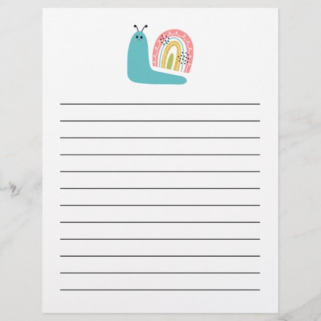 BABY SHOWER | Party Games  Letterhead (Front)