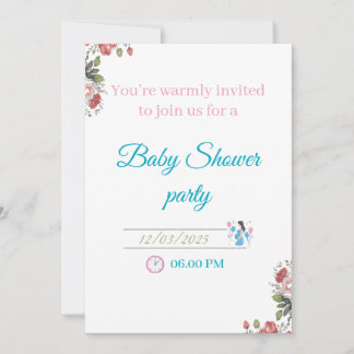 BABY SHOWER PARTY INVITATION