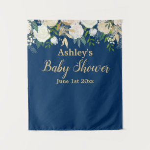 Baby Shower Photo Booth Backdrop Photo Prop Gold