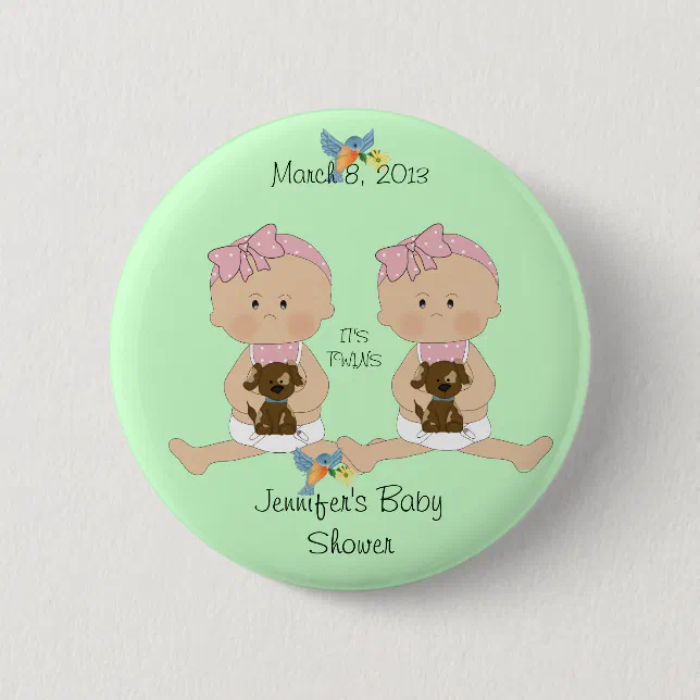 Baby Shower Pin | Zazzle