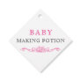 Baby Shower Pink Black Baby Making Potion Favor Tags