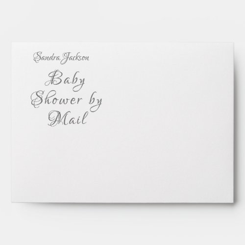 baby shower Pink Roses Pink Mama Bear and Cub Envelope