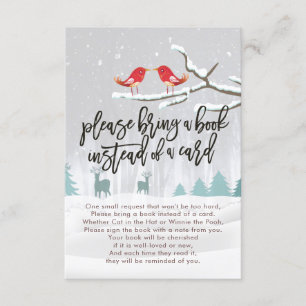 Baby Shower Please Bring a Book Instead of a Card