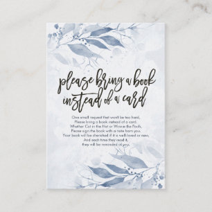 Baby Shower Please Bring a Book Instead of a Card