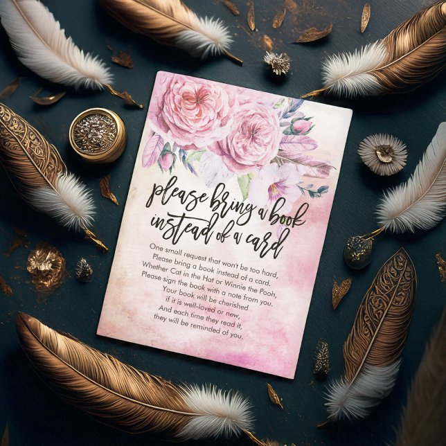 Baby Shower Please Bring a Book Instead of a Card (Creator Uploaded)