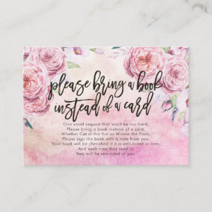 Baby Shower Please Bring a Book Instead of a Card