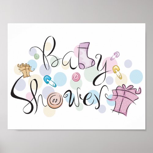 Baby Shower Poster