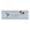 Baby Shower Puppy Banner
