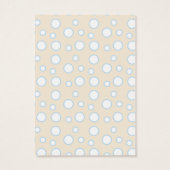 Baby Shower Raffle Ticket/Blue Cream Mobile (Back)