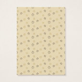 Baby Shower Raffle Ticket/Gold Stars Baby (Back)