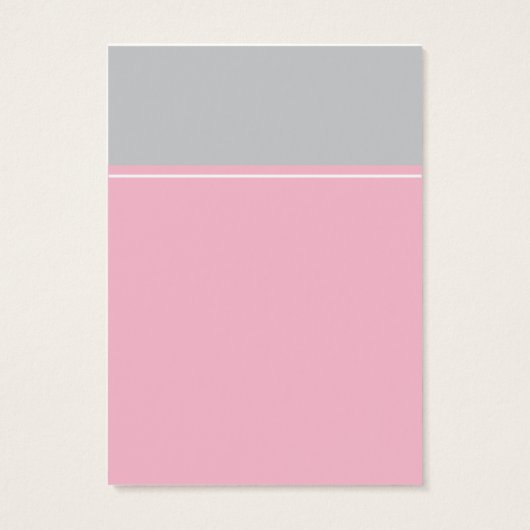 Baby Shower Raffle Ticket/Grey Pink Dolphin (Back)