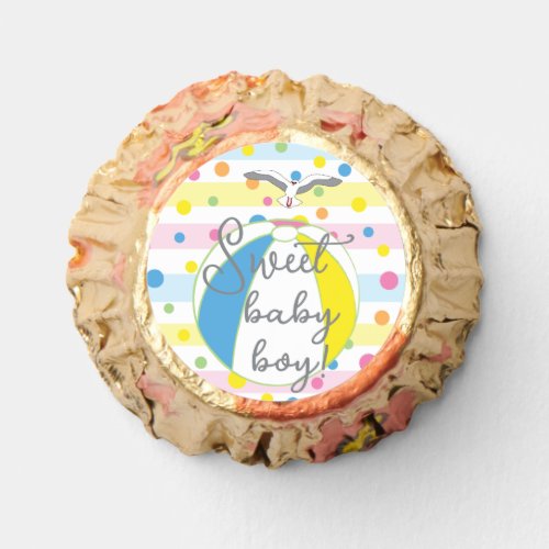 Baby Shower Reeses Miniature Labels Beach Theme Reeses Peanut Butter Cups