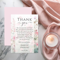 Baby Shower Romantic Wildflower Floral Blooms
