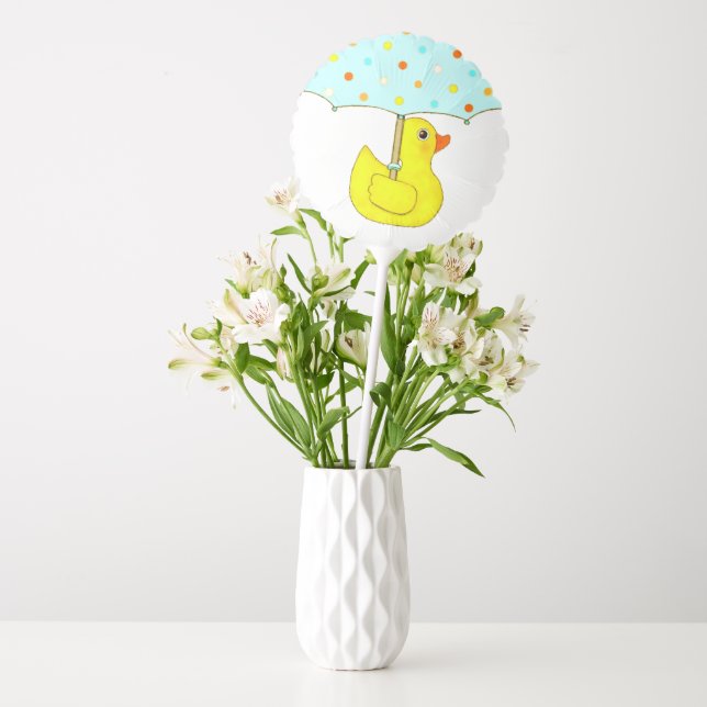 Baby Shower Rubber Duck Decor Balloon (Vase)