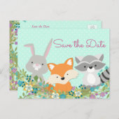 Baby Shower Save the Date Postcard (Front/Back)
