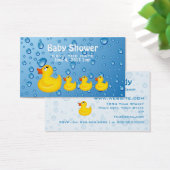 Baby Shower Save the Date Yellow Duckie (Desk)