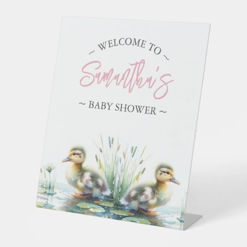 Baby Shower Signs Cute Ducklings