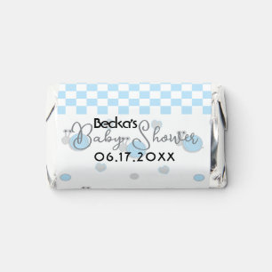 Baby Shower Snips & Snails Chocolate Candy Mini Hershey's Miniatures