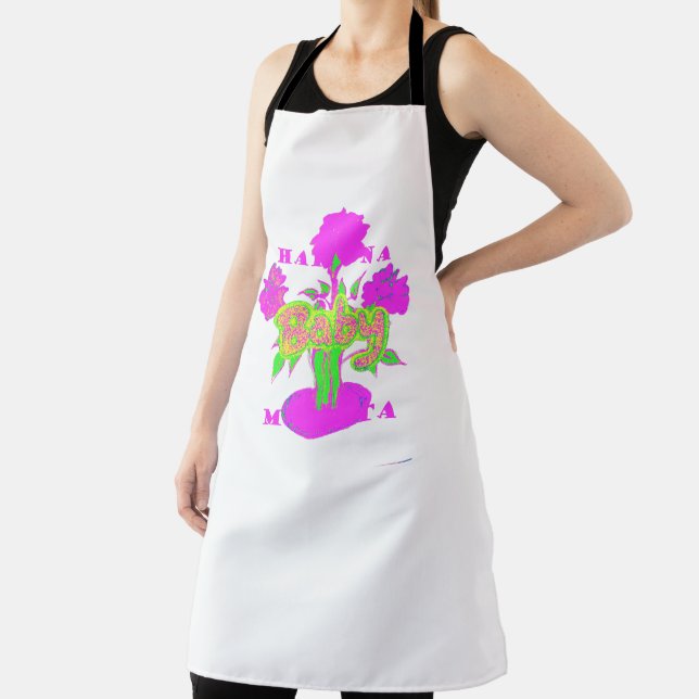 Baby Shower Special Occasion Ideas Apron (Insitu)