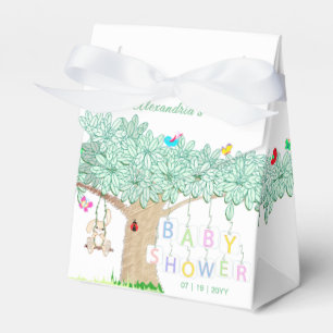 Baby Shower Spring Garden Celebration Party Favor Boxes