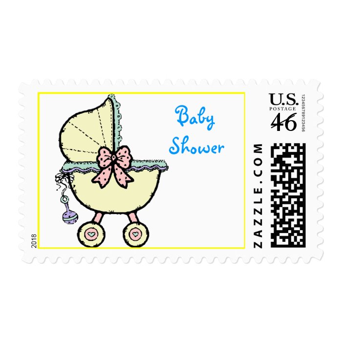 Baby Shower Stamps mg Postage
