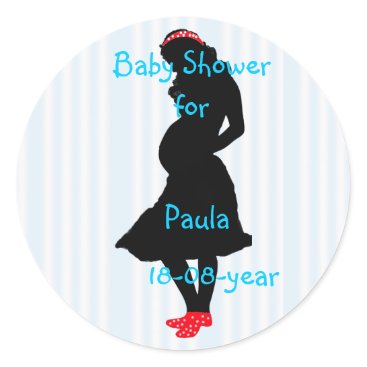 Baby Shower sticker - Customized